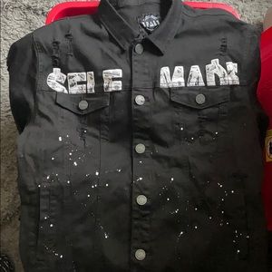 All About The Benjis Jean Jacket (Distressed)